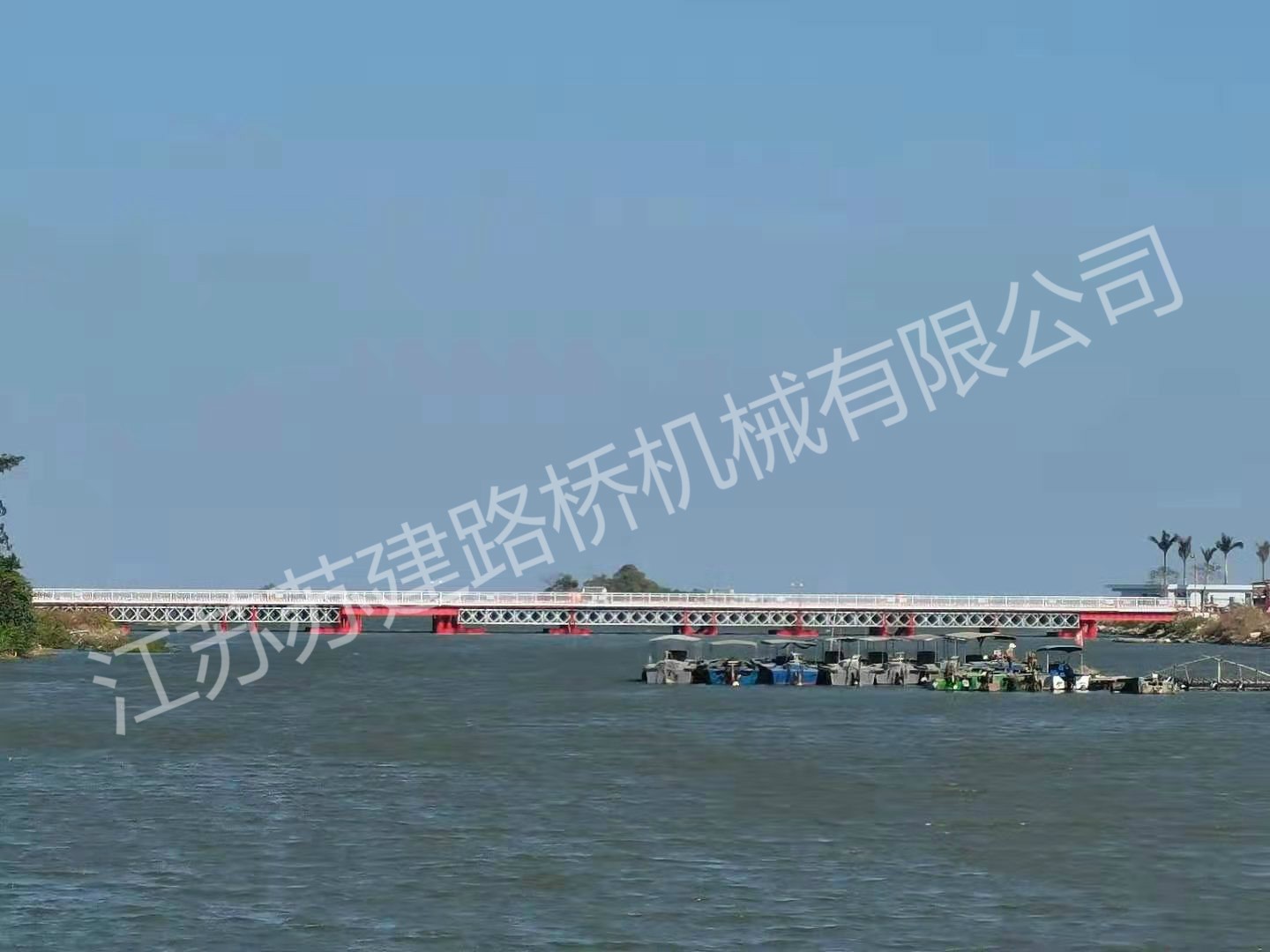 广西钦州龙门大桥项目部工程案例2