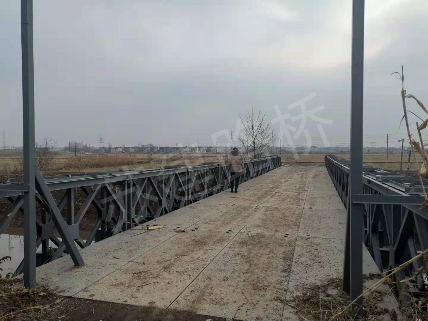 石城村便民钢桥项目