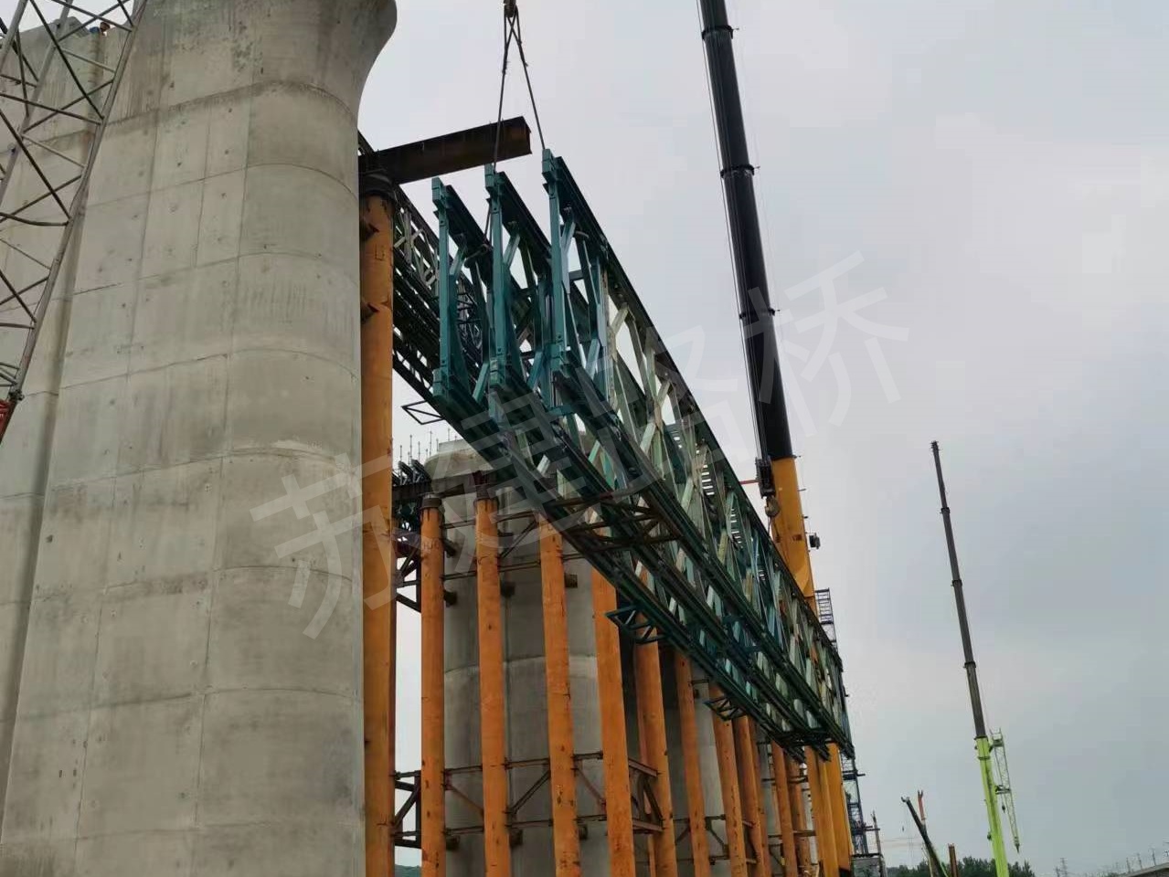 襄阳钢便桥项目